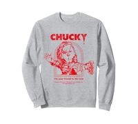 Chucky Halloween Design Sono Tuo Amico Fino alla fine Felpa