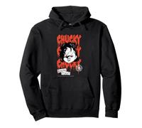 Chucky Halloween Design Vuole Giocare Felpa con Cappuccio