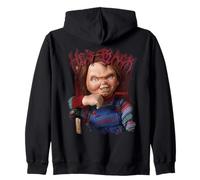 Chucky He’s Back Classic Good Guy Doll Felpa con Cappuccio