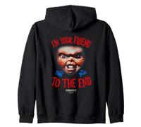 Chucky I’m Your Friend Quote Felpa con Cappuccio