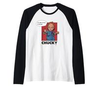 Chucky It’s Time to Play Illustration Maglia con Maniche Raglan