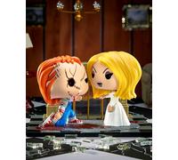 Funko Spirito Halloween Sposa di Chucky Chucky e Tiffany Movie Moment POP! | Licenza ufficiale | Edizione limitata | Horror da collezione