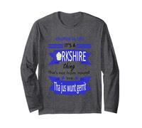 Chuffed To Bits È Una Cosa dello Yorkshire Tyke Slang Maglia a Manica