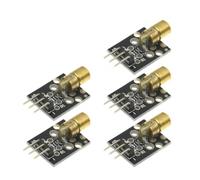 ChuFort 1/5/10 pezzi KY-008 modulo sensore testa trasmettitore laser rosso a 3 pin 650nm