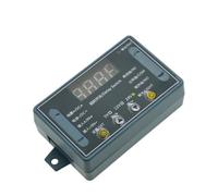 ChuFort Interruttore temporizzato digitale LED con modulo relè a ritardo regolabile 5V-24V 10A