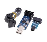 ChuFort LC-01 1Set 10Pin To 6 Pin Adapter Board+ USBASP USBISP AVR Programmer(1set)
