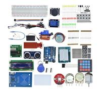 ChuFort Lo Starter Kit R3 con breadboard, motore passo-passo, cavi jumper Servo 1602
