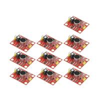ChuFort Modulo interruttore ritardo controllo vocale 1-10 pezzi - Attivato dal suono, on/off, DC 3-9V