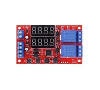 ChuFort Modulo relè con ritardo temporale regolabile 5V 12V 24V 10A Interruttore timer digitale(24V Dual Way)
