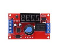 ChuFort Modulo relè con ritardo temporale regolabile 5V 12V 24V 10A Interruttore timer digitale(24V With Rotary)