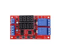 ChuFort Modulo relè con ritardo temporale regolabile 5V 12V 24V 10A Interruttore timer digitale(5V Dual Way)