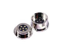 ChuFort Sonda di alimentazione impermeabile con connettore magnetico Pogo 1 paio 2/3/4/5/6 pin(12.0MM 6P Header,1pc)