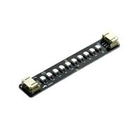 ChuFort Striscia LED RGB a 10 bit WS2812B Striscia luminosa che cambia colore programmabile da 5 V(10 RGB LED)