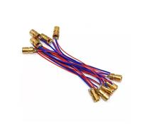 ChuFort Testa di rame con puntatore laser regolabile da 10 pezzi 5V 650nm 5mW