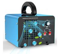 Chugod Generatore di ozono, Purificateur d'air da 28g / h (con due modalità), purificatore d'aria industriale a ozono con timer, adatto per stanza, garage, fattoria, hotel, può pulire 300?
