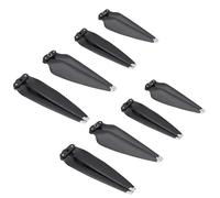 Chuhals Eliche per drone DJI Air 3 8747F CW CCW Prop Paddle meno riduzione del rumore Elica Air3 (nero argento 8 pezzi)