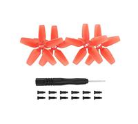 Chuhals per 4pcs Eliche 2925S Lama Elica per DJI per Avata Drone (rosso)