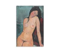 CHUHUAN Modigliani Amedeo Modigliani - Poster su tela, stampa artistica da parete, poster decorativo per la stanza, 30 x 45 cm