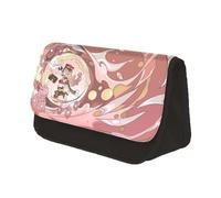 Chukamalilayi Astuccio a tema anime, Xiao/Venti/HuTao/KeQing, con stampa 3D, grande, con doppia cerniera, per cancelleria, per ragazzi e ragazze, Tipo 19, casual