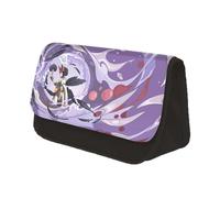 Chukamalilayi Astuccio a tema anime, Xiao/Venti/HuTao/KeQing, con stampa 3D, grande, con doppia cerniera, per cancelleria, per ragazzi e ragazze, Tup21, casual