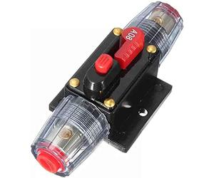 CHULKJFX 50/30/20/40/60/8 0a 12V Auto Truck Audio Modifica di Modifica Stereo Amplificatore Interruttore del Supporto for fusibili for Fusibile Automatico (Color : 40A, Size : Noir)