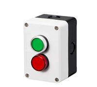 CHULKJFX Il Simbolo della Freccia Indica l'avvio e l'arresto dell'interruttore di Emergenza Scatola Controllo Industriale con Pulsante Impermeabile momentaneo ripristino Automatico(45689)