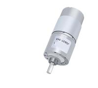 CHULKJFX Motore JGB37-545 DC con Riduttore epicicloidale 12V ~ 24 Coppia Elevata 35KG.CM Spazzola for Ingranaggi Completamente in Metallo avanti e Indietro(24v,600RPM)