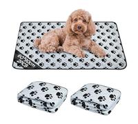 Chumix Traverse Cani, 2 pezzi Traversine Lavabili per Cani 60x90 cm, uper Assorbenti, Antiscivolo, Impermeabili e Riutilizzabili, Tappetini Cane Puppy Pads per Cane, Gatti, Porcellini d'India