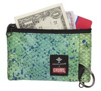 Chums Pantaloncini Surf Portafoglio Cerniera Tasche Compatto Clear Id Window 15