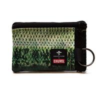 Chums Portafoglio corto da surf (Aqua Flauge Large Mouth Bass), Aque Flauge Large Mouth Bass, S, minimalista