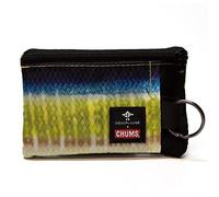 Chums Surfshort Compatto Portafoglio Id Window&2 Zip Tasche (Acquamarina Flauge