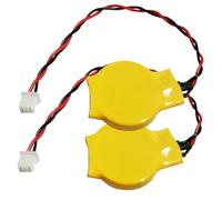 CHUNCAIL 2 batterie BIOS compatibili con computer portatile HP/CompaQ Mini 110, 110-1100, 2133, 700, 730 (210 mAh, 3 V, agli ioni di litio di ricambio per CR2032