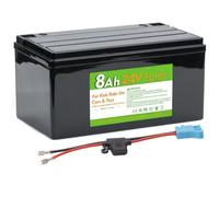CHUNCAIL Batteria agli ioni di litio da 24 V, 8 Ah, per veicoli per bambini
