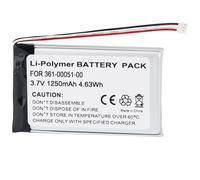 CHUNCAIL Batteria compatibile per Garmin 361-00051-00, 361-00051-01, 361-00051-02 - Li-Polymer 1250 mAh - per Garmin Nuvi 2460LMT, Nuvi 2660LMT, Nuvi 2669LMT