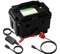 CHUNCAIL Batteria di ricambio agli ioni di litio da 24 V, 8 Ah, per veicoli per bambini, compatibile con BRP CAN-AM Maverick X3, Land Rover, Mercedes-Benz G63, con adattatore e caricabatterie
