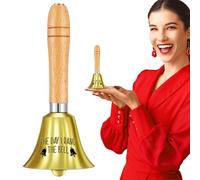 Chunful Campana del cancro che suona regalo The Day I Rang the Bell ornamento End of Chemo Last Day of Chemio Trattamento Regalo Chemioterapia Radioterapia Sopravvissuto Cancro Recupero Ornamento