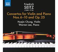 Friedrich Seitz Friedrich Seitz: Concertos for Violin and Piano Nos. 6-10 A (CD)