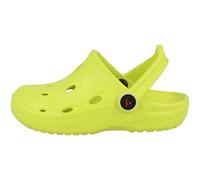 Chung Shi Dux Kids, Zoccoli, Unisex - Bambini e ragazzi, Verde (Lime), 31 EU