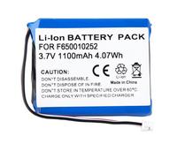 CHUNGAIL - Batteria compatibile con Tomtom One 4N01.002, 4N01.003, Edimburgo F650010252, Europa GPS Navigation Sat NAV (1100 mAh, 3,7 V, Li-Ion) (1500 mAh, 3,7 V, Li-Ion)