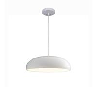 CHUNGYANG Lampada A Sospensione Con Base E27, Lampadari In Alluminio Per Ristorante Dal Design Italiano, Illuminazione A Soffitto Per Tavolo Da Pranzo Rotondo Paralume In Acrilico, Lanterna Sospension