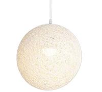 CHUNGYANG Lampada A Sospensione Con Personalità Creativa, Paralume In Vimini Di Bambù Per Interni, Apparecchio Di Illuminazione A Barra E27 BASE Fatto A Mano In Bambù, Lampadario D'attaccatura Del Caf