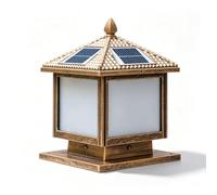 CHUNGYANG Lampada da Palo A Energia Solare, Impermeabile, per Esterni