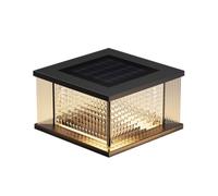 CHUNGYANG Lampada da Palo Moderna Impermeabile per Esterni, Impermeabile