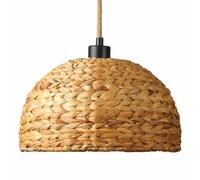 CHUNGYANG Lampadario In Rattan Artistico Lampadario In Vimini In Rattan Stile Rurale Giapponese E27 Paralume Vintage Intrecciato A Mano Decorazione In Rattan Bohemien Per La Fattoria Apparecchio