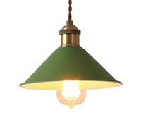 CHUNGYANG Lampade A Sospensione in Metallo,Lampadario Piccolo Colorato Macaron Industriale Vintage,Lampada A Sospensione Semplice da Soffitto E27 Ad Altezza Regolabile,Lanterna Decorativa Artigianale