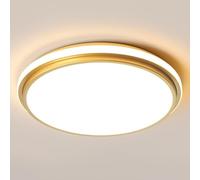CHUNGYANG Moderna Lampada da Soffitto A LED, Camera da Letto Rotonda Vicino alle Plafoniere, Plafoniere Leggere di Lusso per Il Soggiorno della Casa, Oscuramento Infinito 3000-6000K, personalità