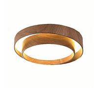 CHUNGYANG Plafoniera A LED da Incasso, Lampada da Soffitto per Camera da Letto in Stile Wasabi, Plafoniere per Soggiorno in Noce Venato, Illuminazione Decorativa per Studio, per Cucina, 3000-6000K