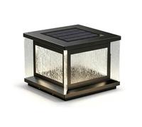 CHUNGYANG Semplice Lampada A Colonna Solare Quadrata per Esterni, da Giardino