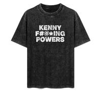 CHUNJI Guacamole Kenny Fucking Powers Baseball Show Mens Unisex T-Shirt Graphic Print Top Black Tee S