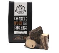 CHUNK NOCE - WALNUT - Legna per affumicatura HARDCORE BARBECUE - Pezzi di legno per affumicare al sapore di Hickory- Circa 1,5 Kg